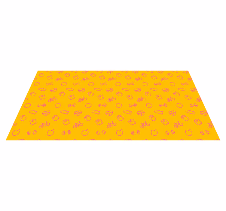 Tapis vinyle pour enfants espièglerie juvénile - TenStickers