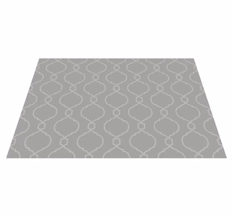 Tapis vinyle carreaux de ciment imprimé géométrique élégant - TenStickers