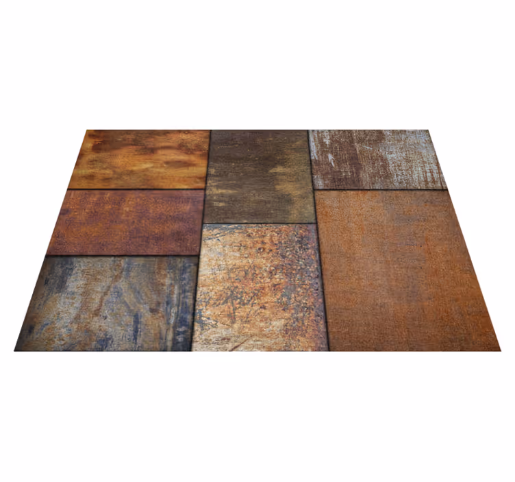 Tapis vinyle pierre élégance rustique en pierre - TenStickers