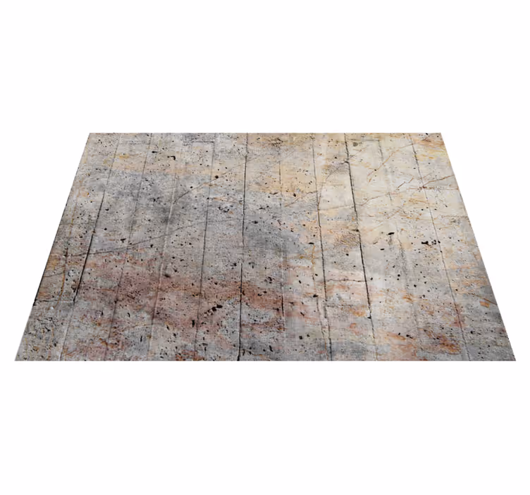 Tapis vinyle moderne Vieilles couleurs de béton industriel - TenStickers