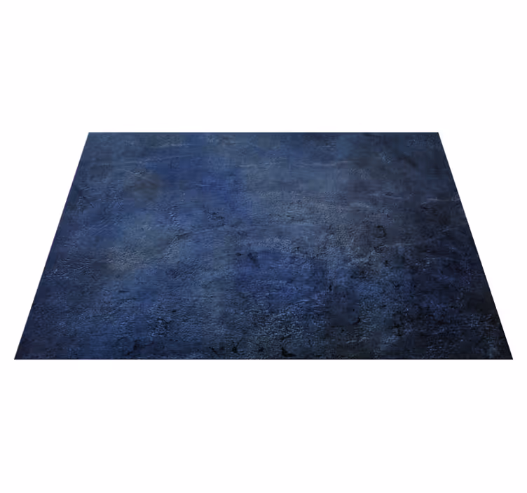 Tapis vinyle motif Béton bleu de style industriel - TenStickers