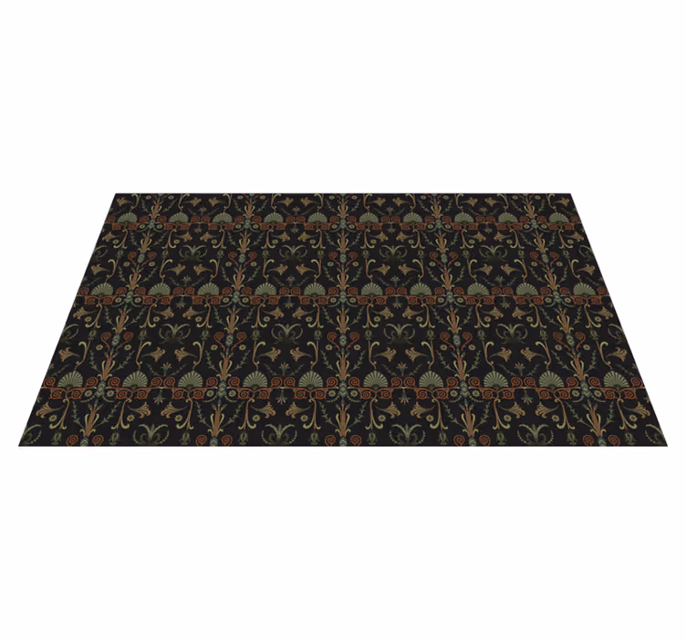 Tapis vinyle retro Tapisserie - TenStickers