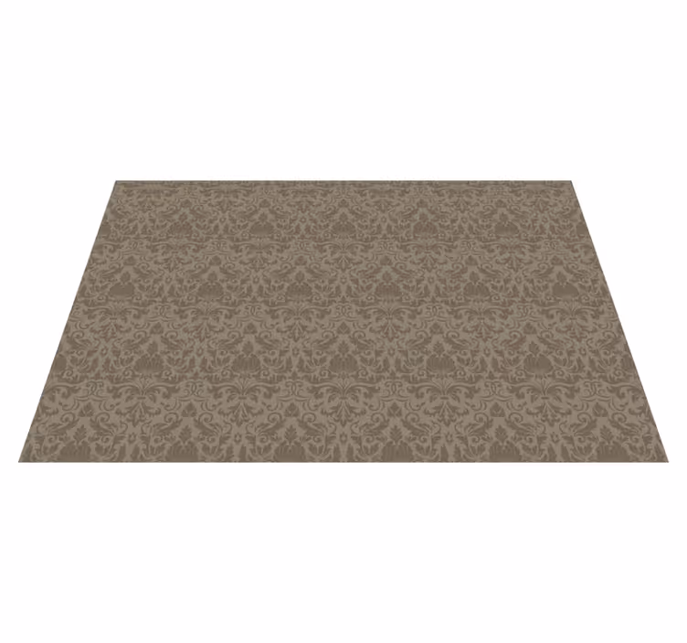 Tapis rétro modèle baroque élégant - TenStickers