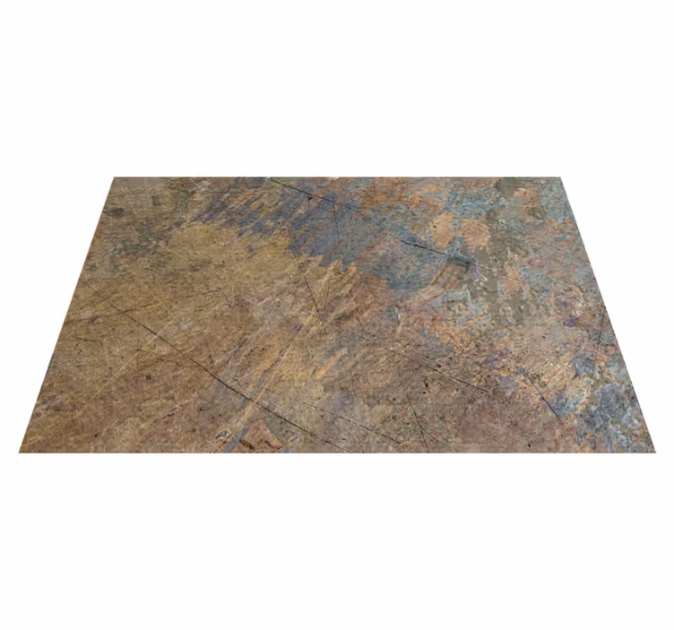 Tapis vinyle salon Décor industriel effet béton - TenStickers