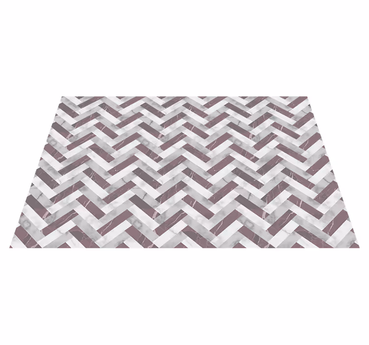 Tapis vinyle moderne Modèle de style du milieu du siècle - TenStickers