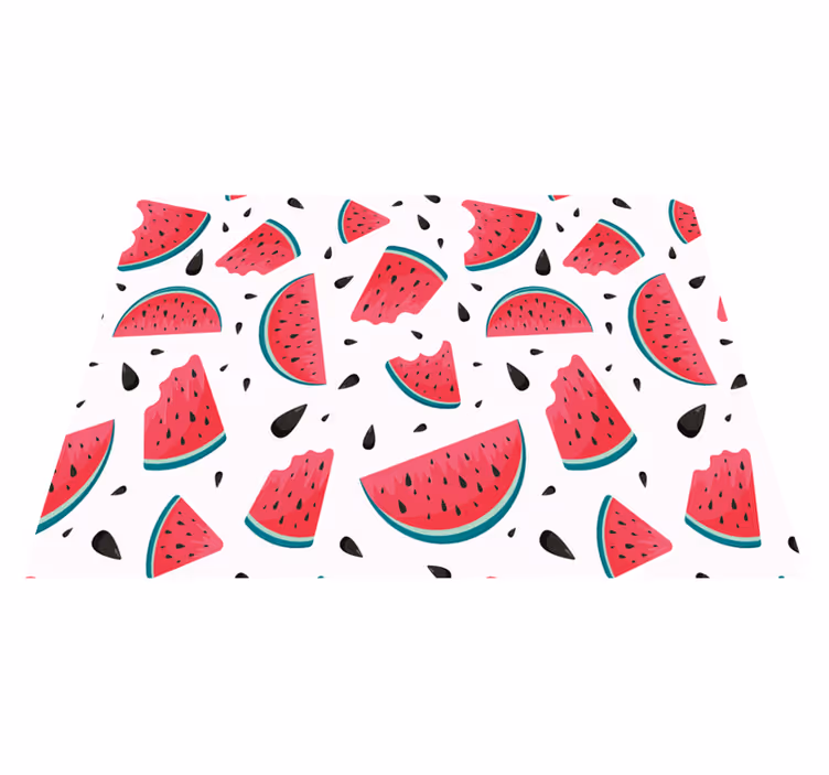 Tapis vinyle pour enfants motif de pastèques - TenStickers
