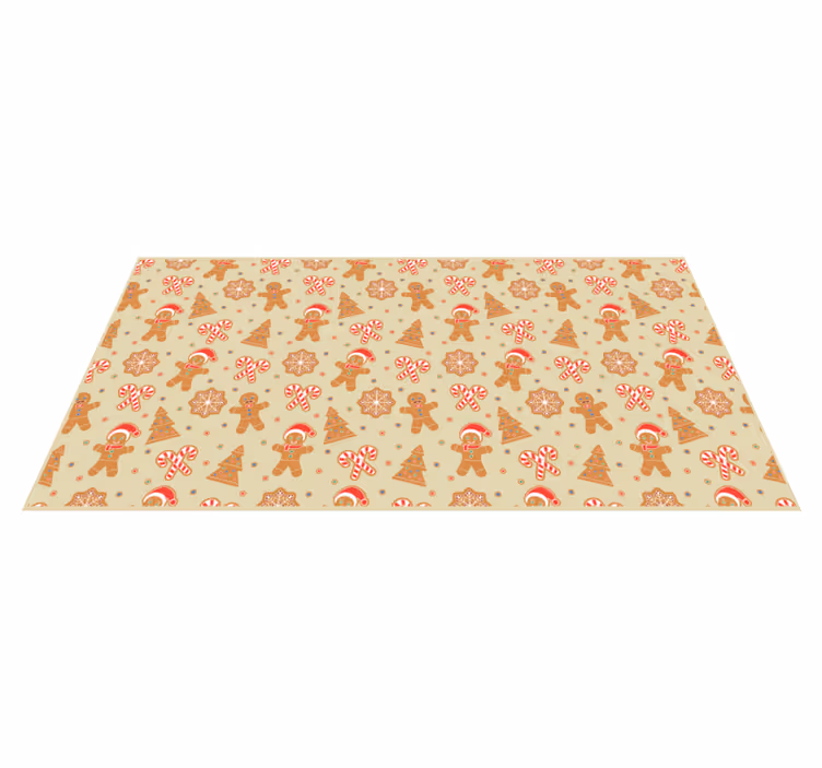 Tapis vinyle noël modèles de vacances festives - TenStickers