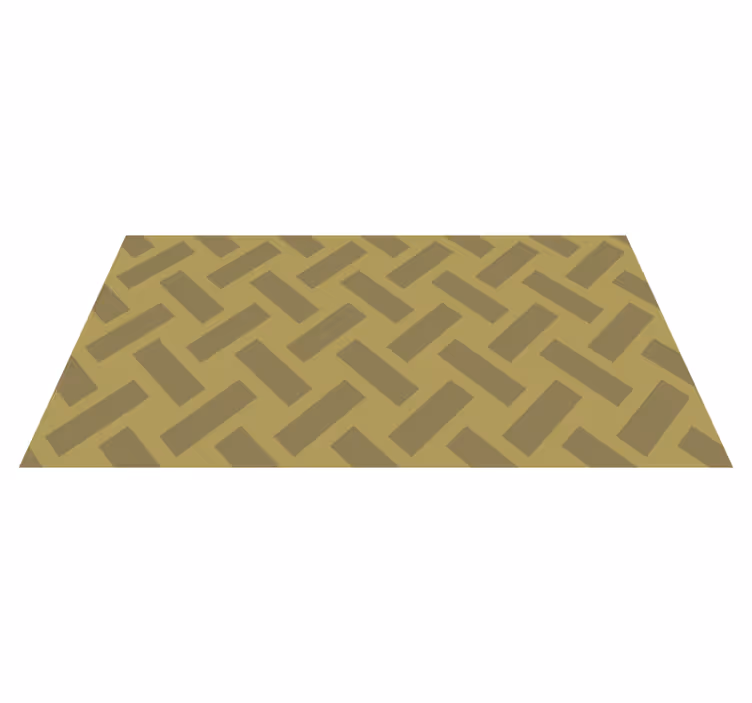 Tapis vinyle géométrique chevrons, zigzag - TenStickers