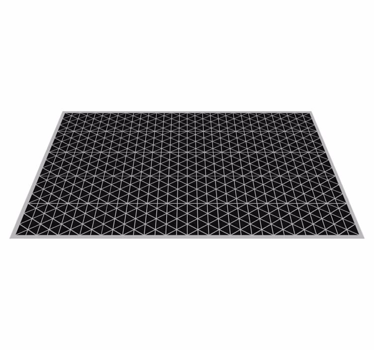 Tapis vinyle géométrique ensemble de motifs géométriques - TenStickers