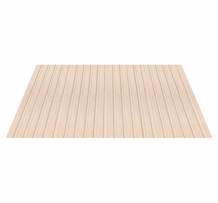 Tapis vinyle en bois Lattes en relief - TenStickers