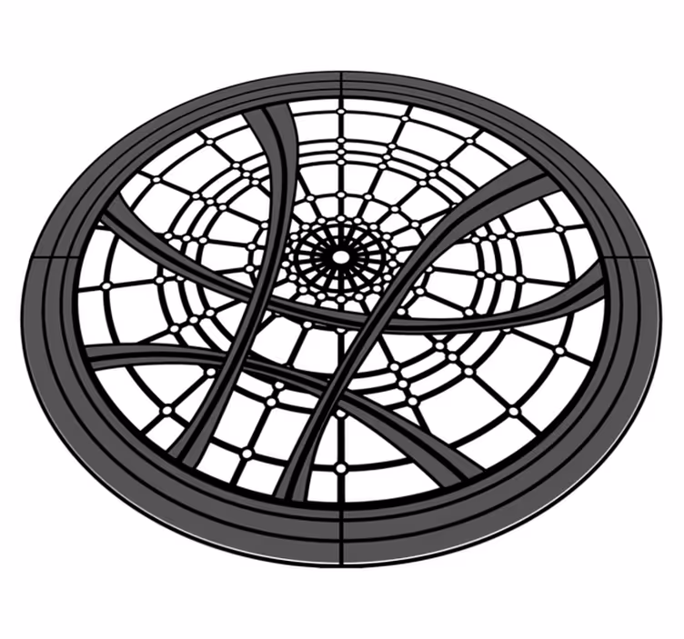 Tapis vinyle chambre Dr étrange fenêtre - TenStickers