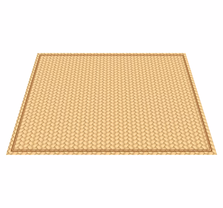 Tapis vinyle retro Osier - TenStickers