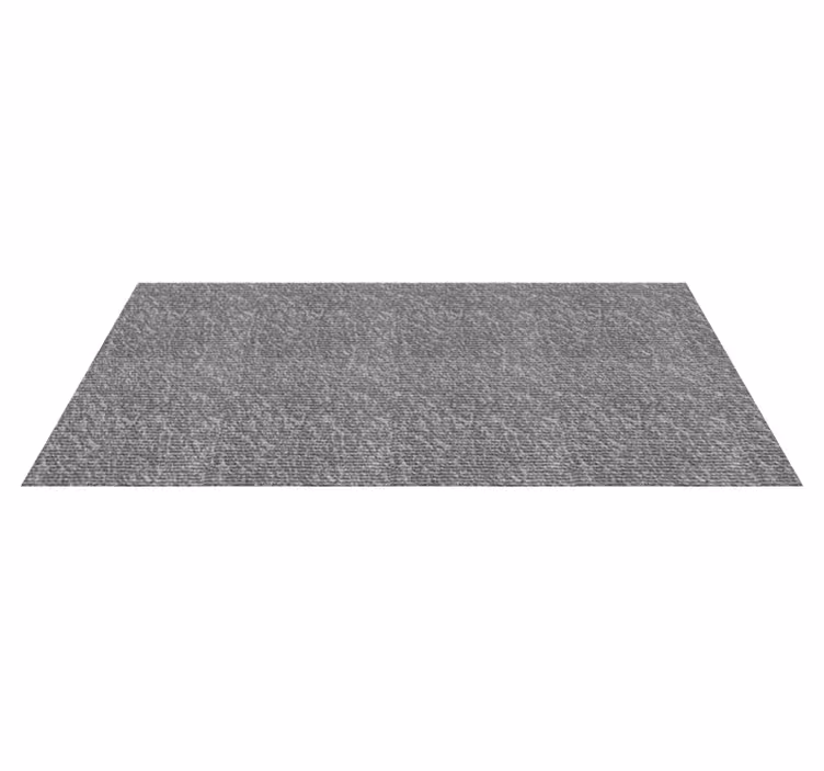 Tapis vinyle moderne Tissu monochrome gris - TenStickers