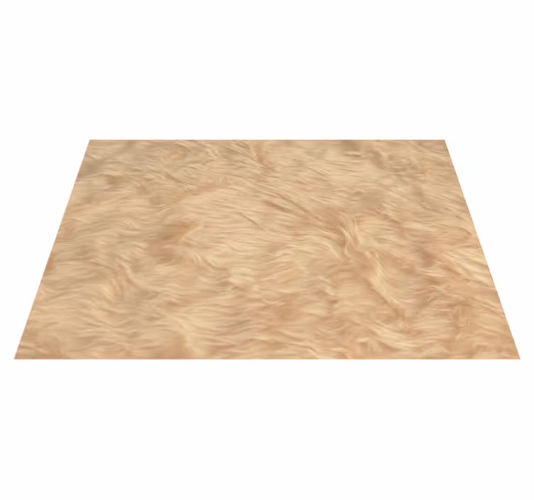 Tapis vinyle salle a manger design effet laine - TenStickers