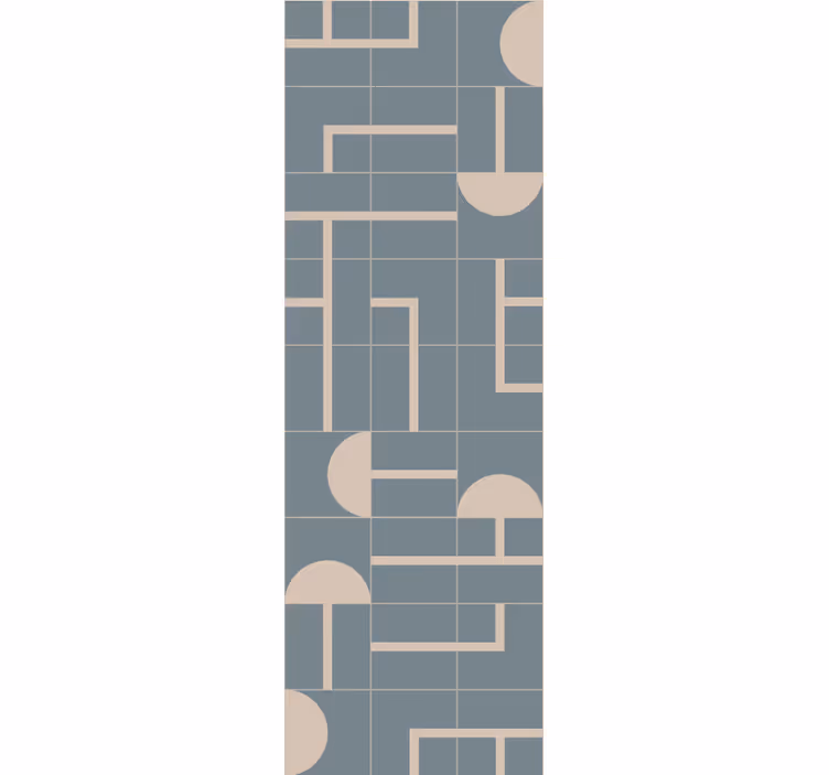Papier peint formes géométriques beige élégantes - TenStickers