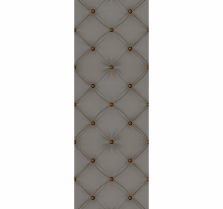 Papier peint autres textures motif coussiné gris - TenStickers