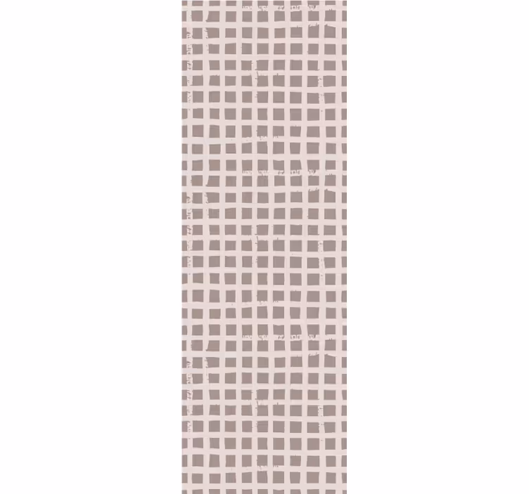Papier peint motif détail de la grille carrée - TenStickers