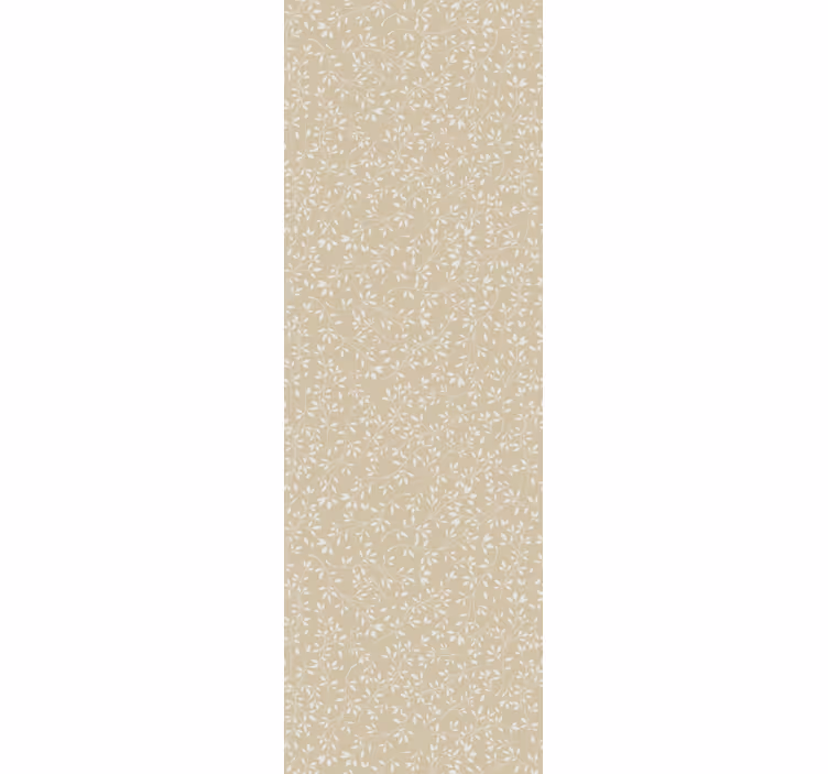 Papier peint bureau beige délicat et blanc - TenStickers