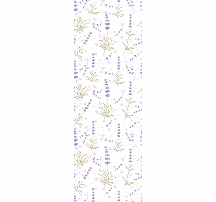 Papier peint floral composition florale de lavande - TenStickers
