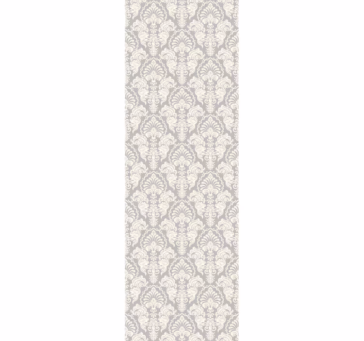 Papier peint baroque élégant parchemin floral - TenStickers