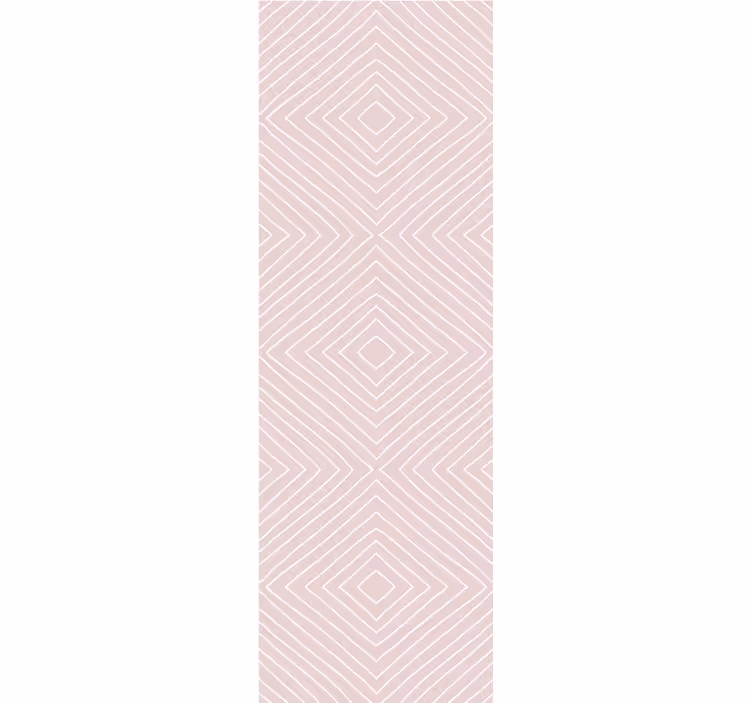 Papier peint formes géométriques lignes en diamant - TenStickers