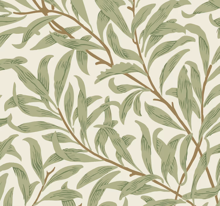 Papier peint cuisine plantes vertes botaniques - TenStickers