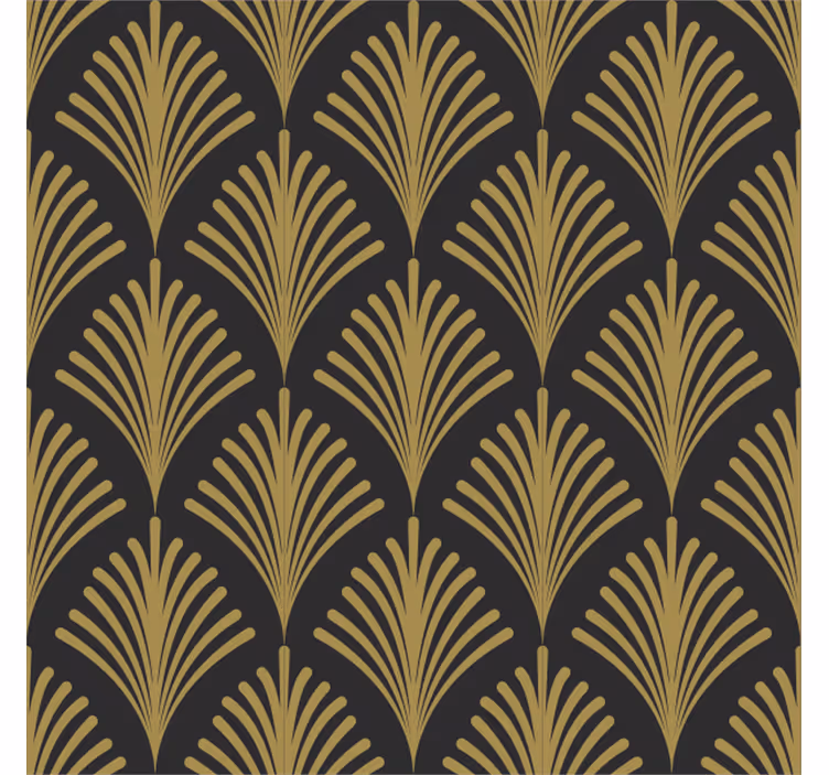 Papier peint vintage le glamour doré des années 1920 - TenStickers