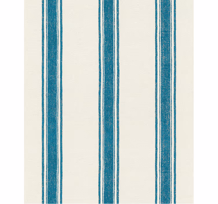 Papier peint géométrique lignes verticales bleu clair - TenStickers