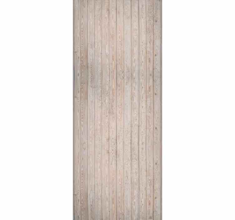 Papier peint ornemental planches horizontales marron clair - TenStickers