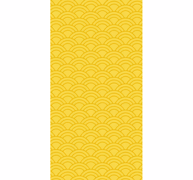 Papier peint ornemental motif vagues élégantes - TenStickers