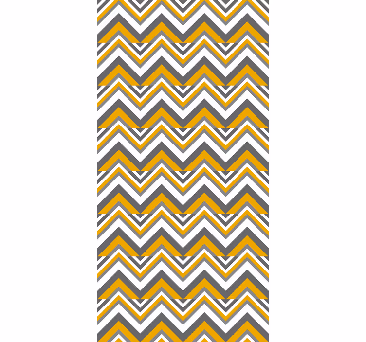 Papier peint chambre motif chevron - TenStickers
