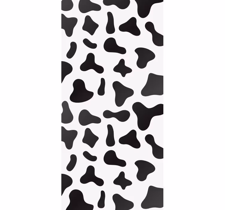 Papier peint animaux imprimé vache - TenStickers