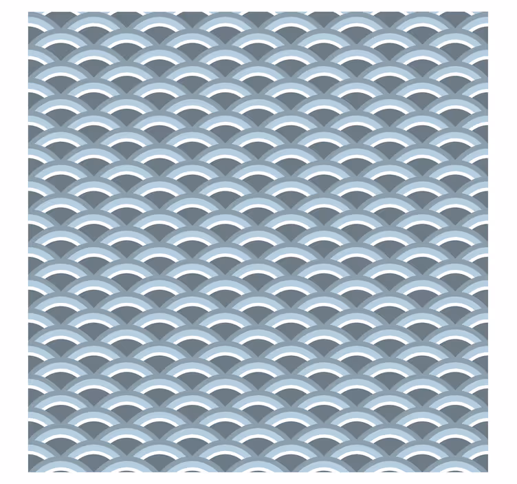 Papier peint animaux motif peau de serpent bleu - TenStickers