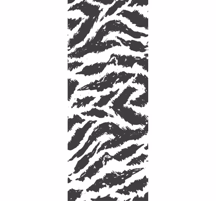 Papier peint animaux rayures de zèbre concept - TenStickers