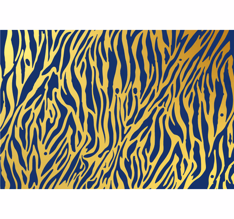 Papier peint animaux concept rayures zèbre - TenStickers