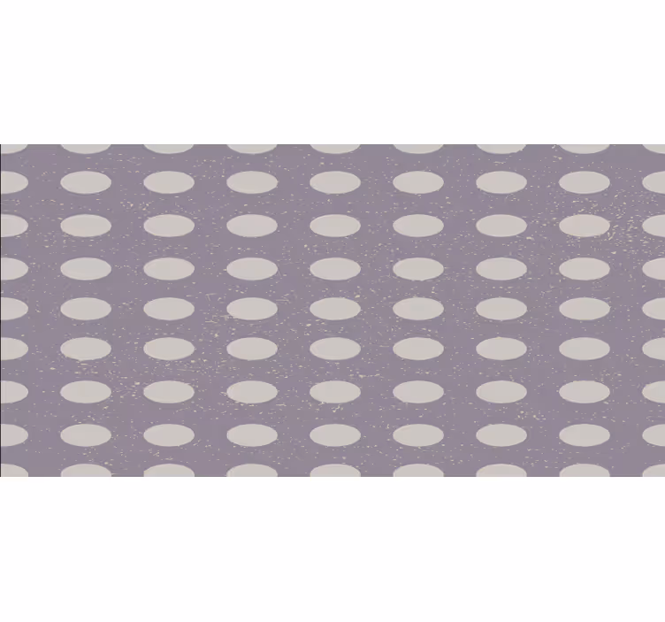 Papier peint salle à manger motif pois minimaliste - TenStickers
