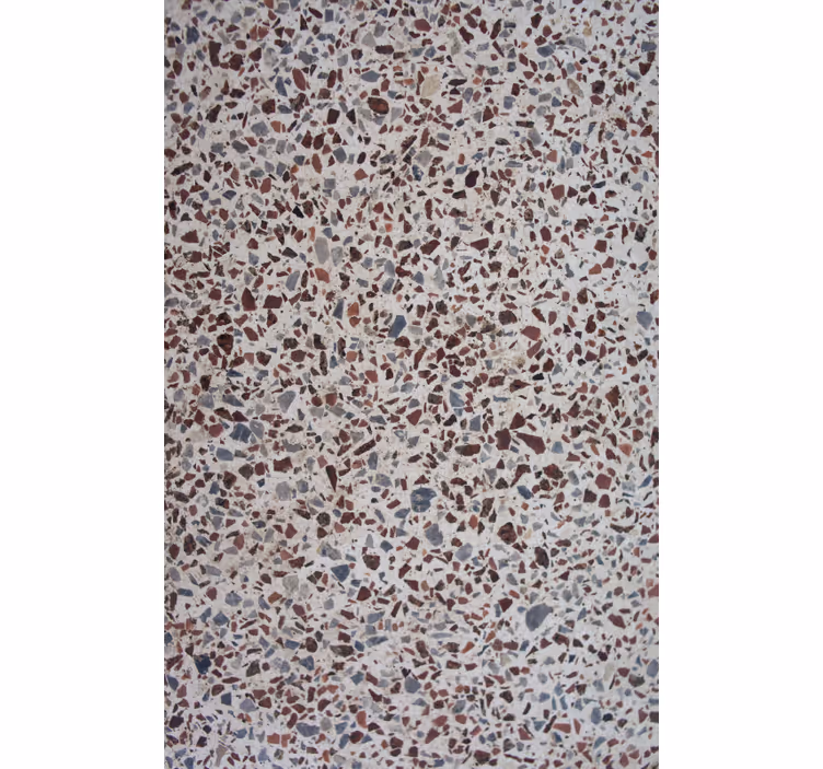 Papier peint autres textures gris terrazzo - TenStickers