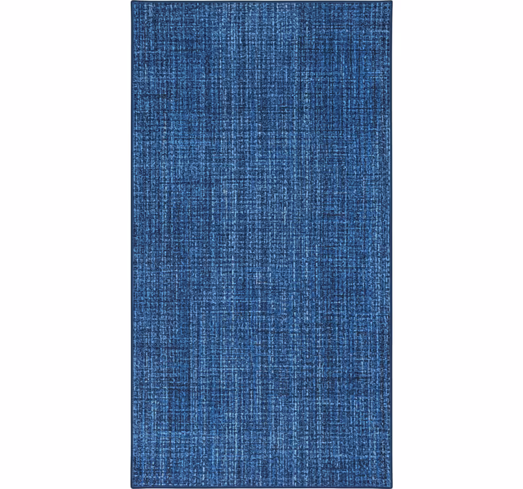 Papier peint autres textures effet tissu bleu - TenStickers