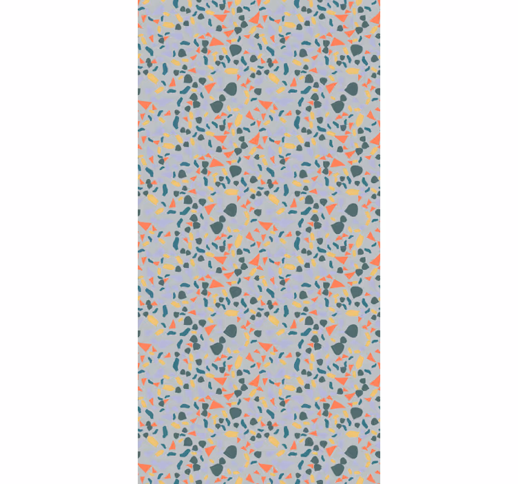 Papier peint marbre formes abstraites vibrantes - TenStickers