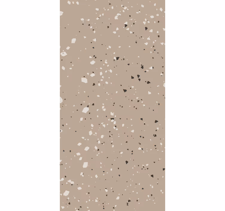 Papier peint marbre motif terrazzo neutre - TenStickers