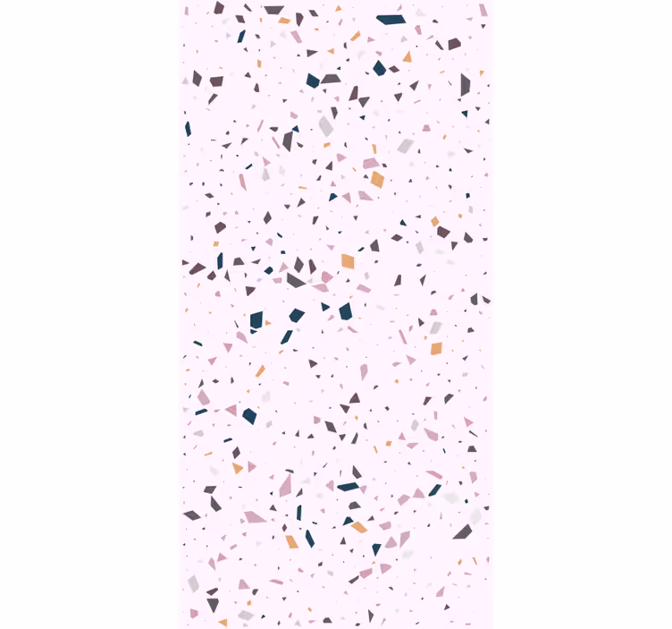 Papier peint marbre éclats géométriques colorés - TenStickers