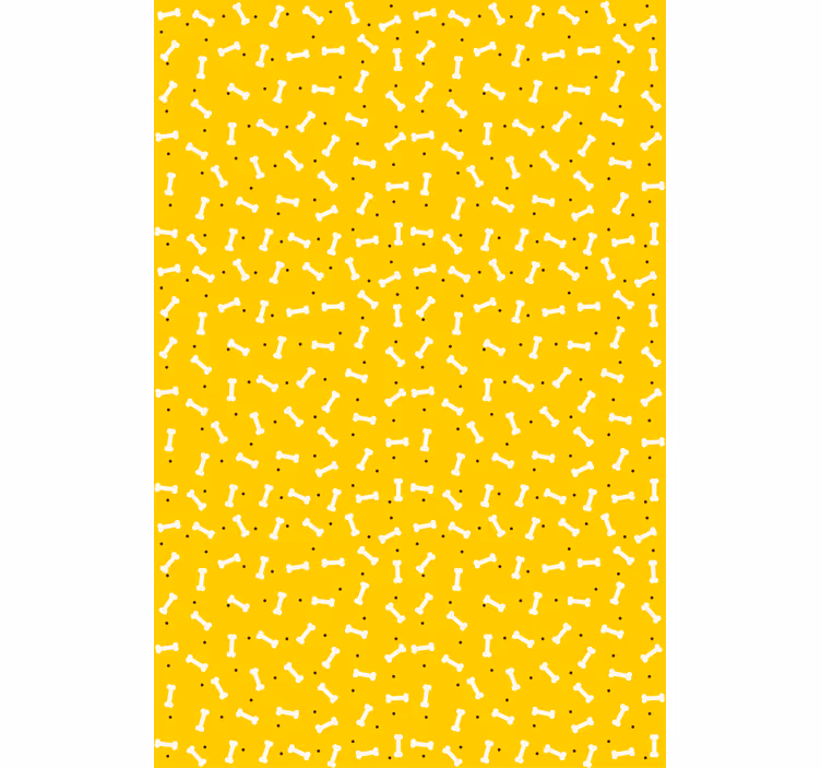 Papier peint chambre enfant motif os amusant - TenStickers