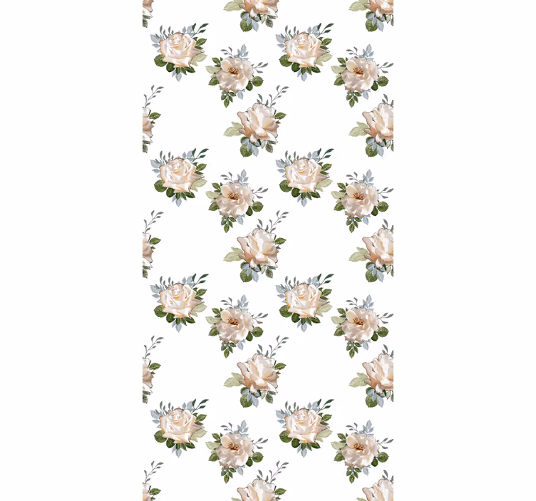 Papier peint couloir design style cosmopolite - TenStickers