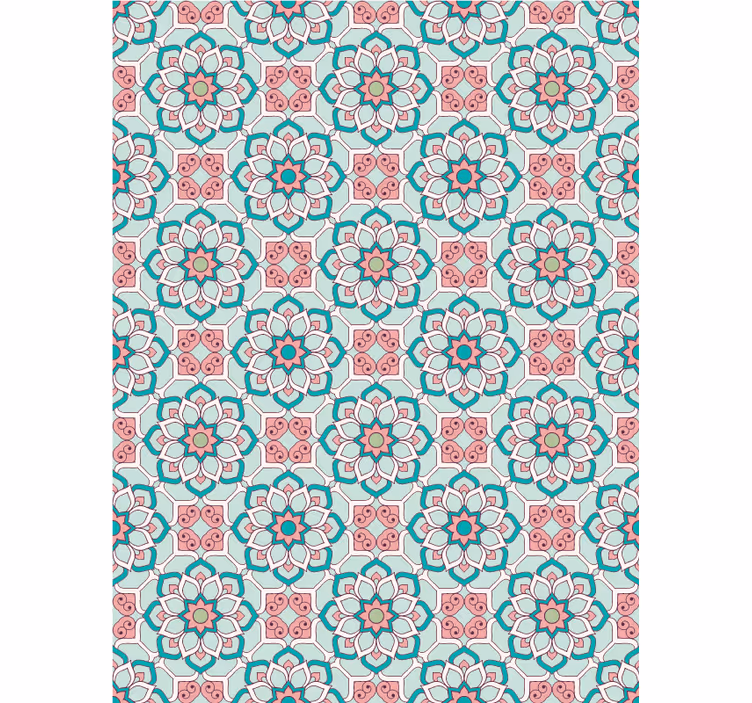 Papier peint couloir style vintage chaleureux - TenStickers