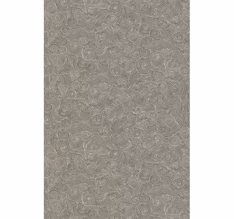 Papier peint motif lignes ondulées - TenStickers