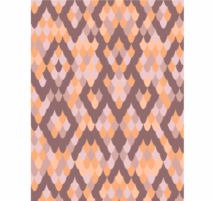 Papier peint salon motifs diamants géométriques - TenStickers