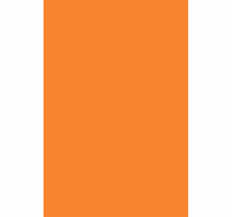 Papier peint bureau couleur orange incroyable - TenStickers