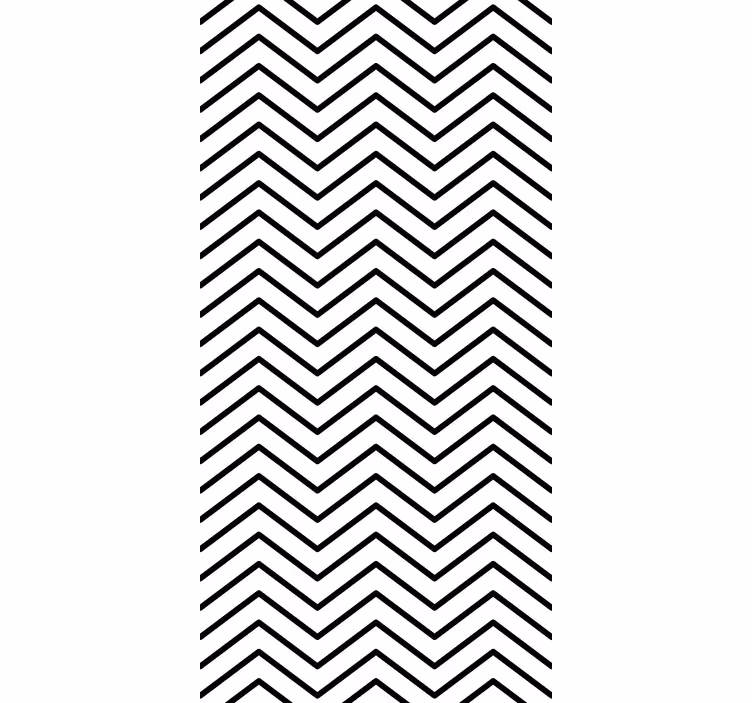Papier peint moderne motif chevron - TenStickers