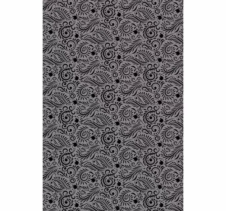 Papier peint moderne motifs tourbillonnants ornés - TenStickers