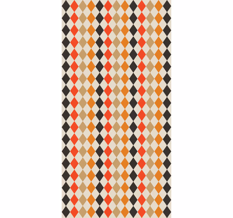 Papier peint moderne thème forme de diamant - TenStickers